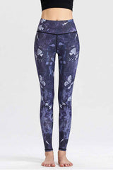 Yoga Legging, Yoga Pants, Boho Legging, Tight with Pocket in Butterfly
