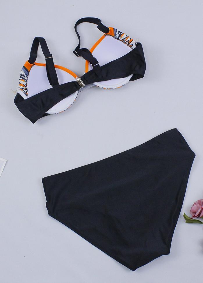 Geometric Printed Bikini Set