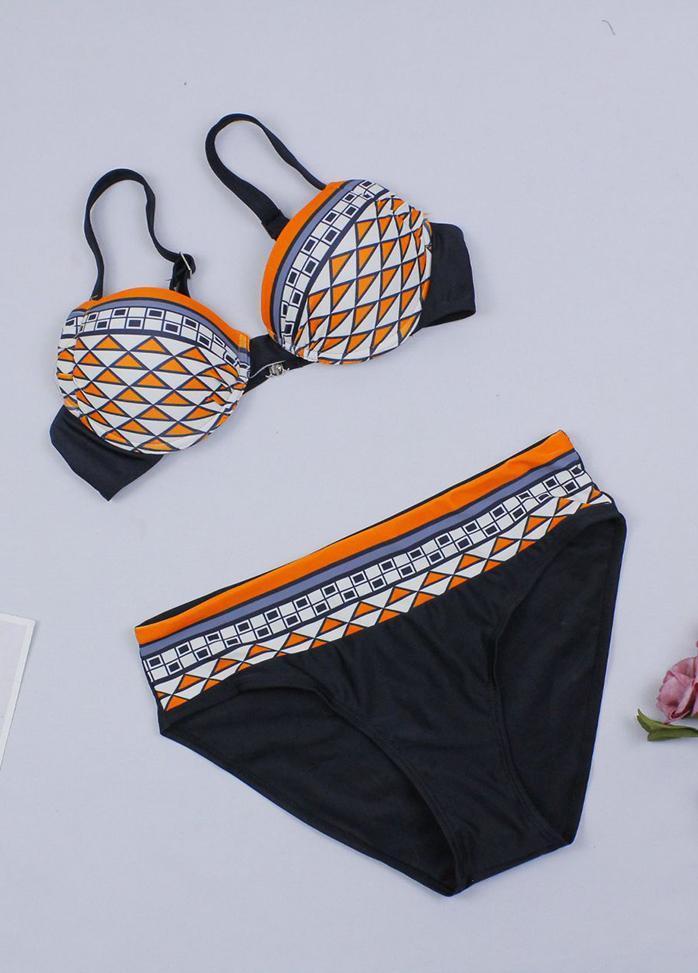 Geometric Printed Bikini Set