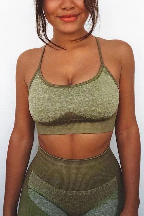 Seamless Bra Leggings Set