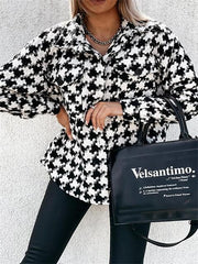 New Jersey Pocketed Plaid Jacket