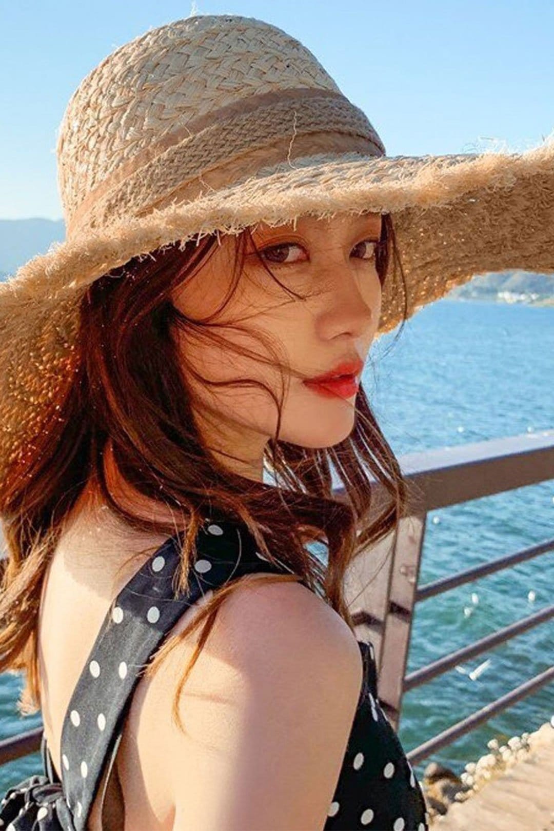 Boho Hat, Sun Hat, Beach Hat, Raffia Hat, Fringed Wide Brim Hat, Coffee Bow