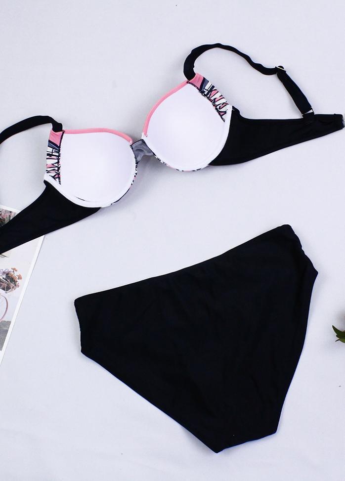 Geometric Printed Bikini Set