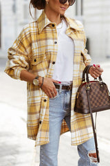 Can You Imagine Oversized Plaid Shacket