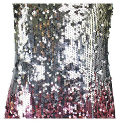 V-Neck Sexy Sequin Suspenders Mini Dresses