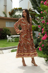 Boho Maxi Dress, Gown, Amie in Bown