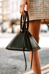 Pyramid Handle Bag