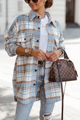 Can You Imagine Oversized Plaid Shacket