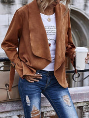 Solid Color Casual Cozy Coat