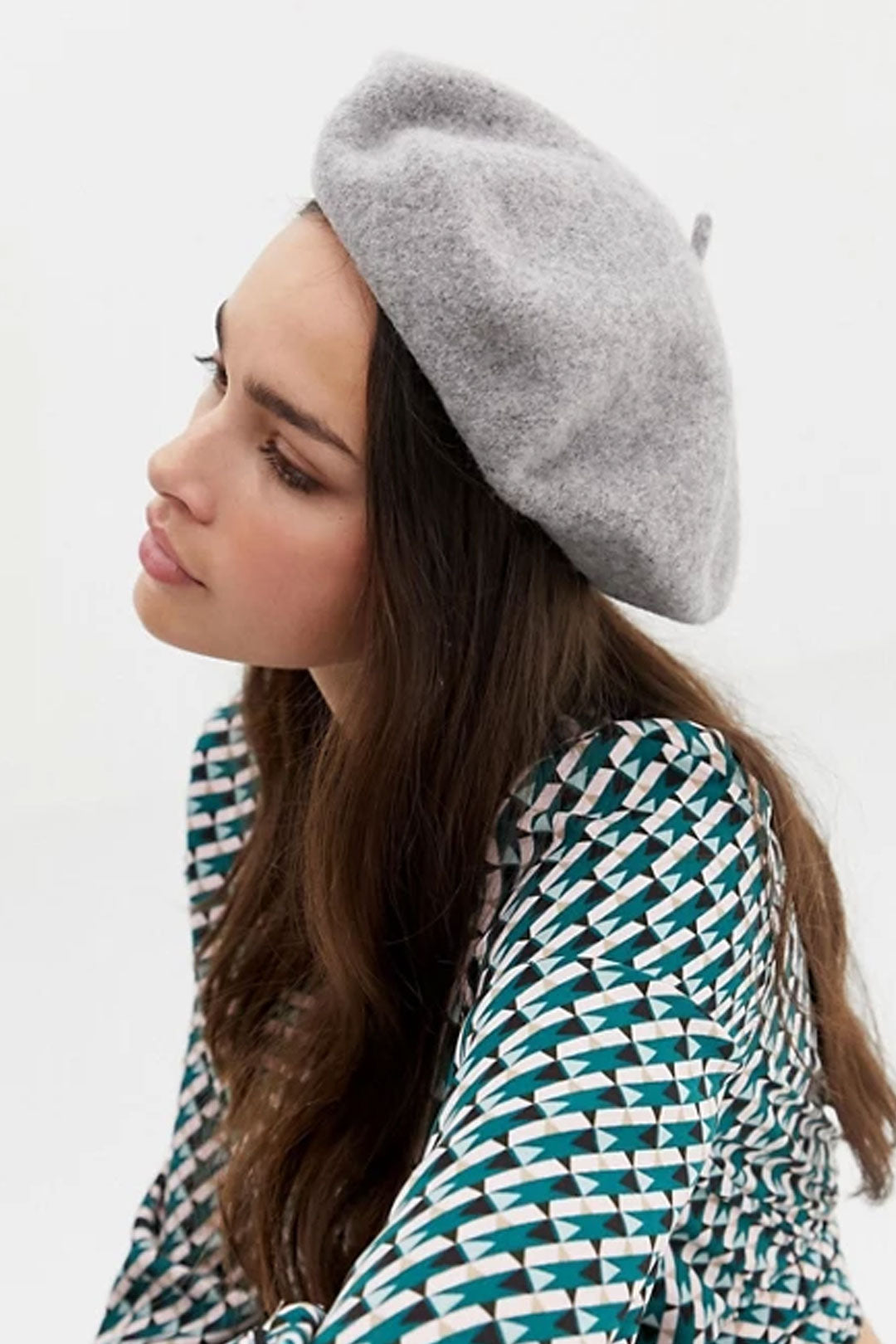 Boho Hat, Beret Hat, Artist Beanie Hat in Black, Beige and 28 colors