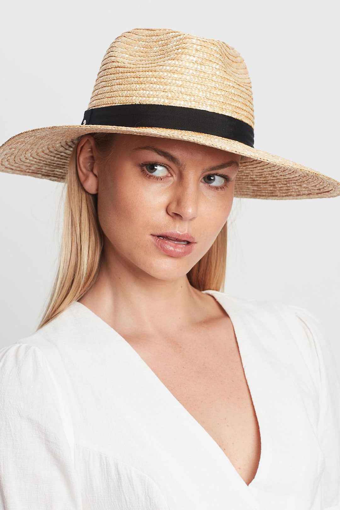 Boho Hat, Sun Hat, Beach Hat, Straw Fedora, Jazz Hat, Julieta in Brown, Beige and Pink