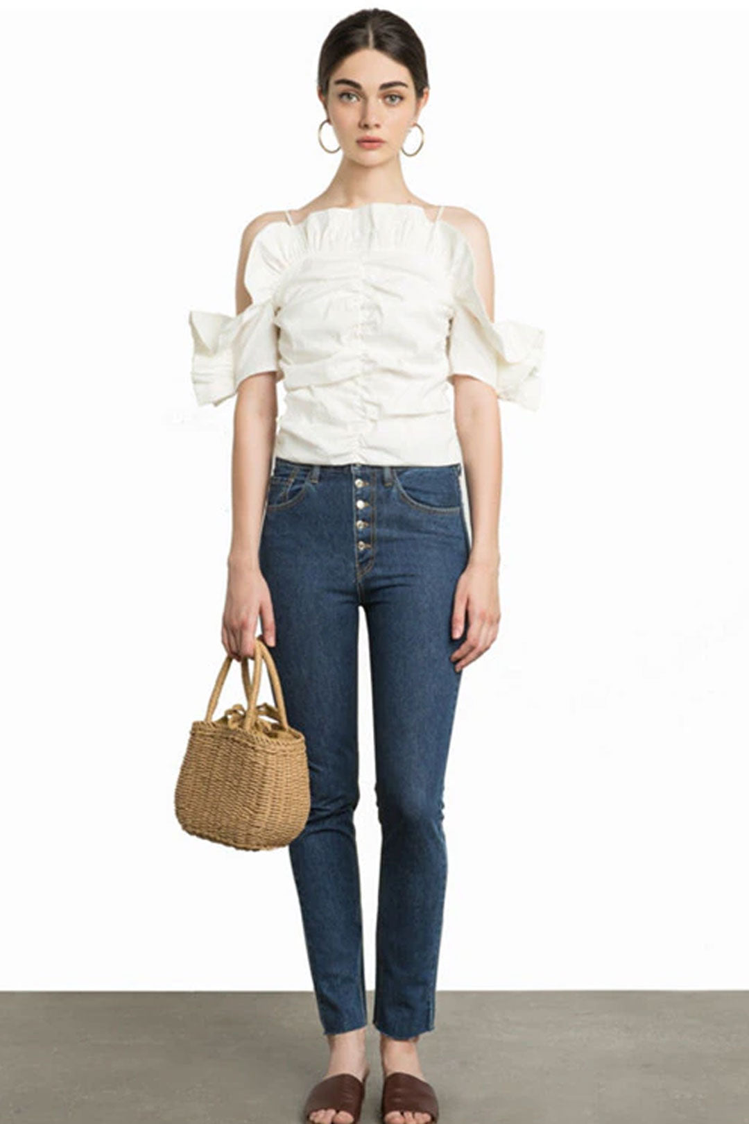 Boho Bag, Woven Straw Handbag, Arlo Bag