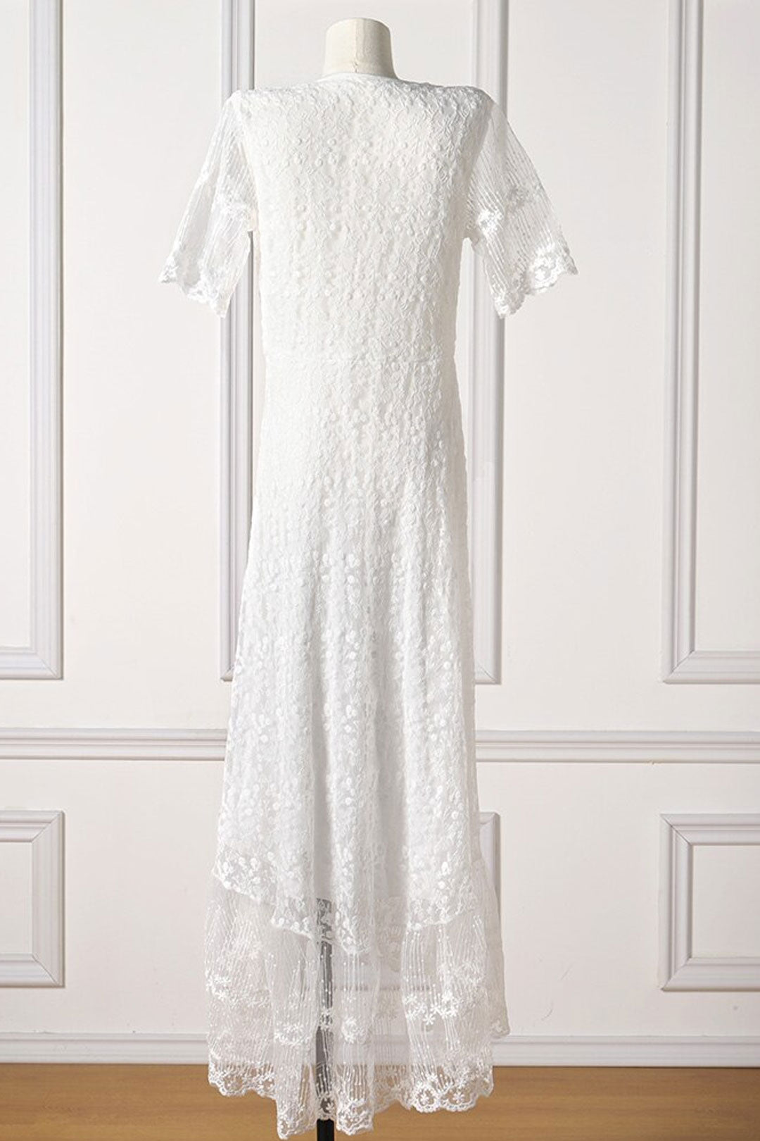 Maxi Dress - Boho Dress - Sundress - Lace Dress - White Carina
