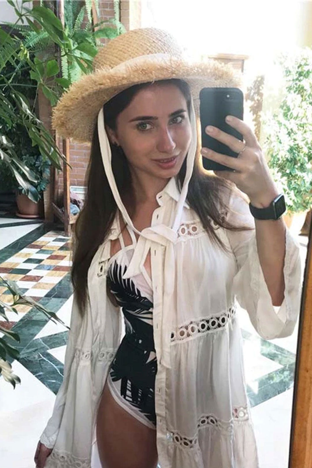 Boho Hat, Sun Hat, Beach Hat, Raffia Hat, Beige Holiday