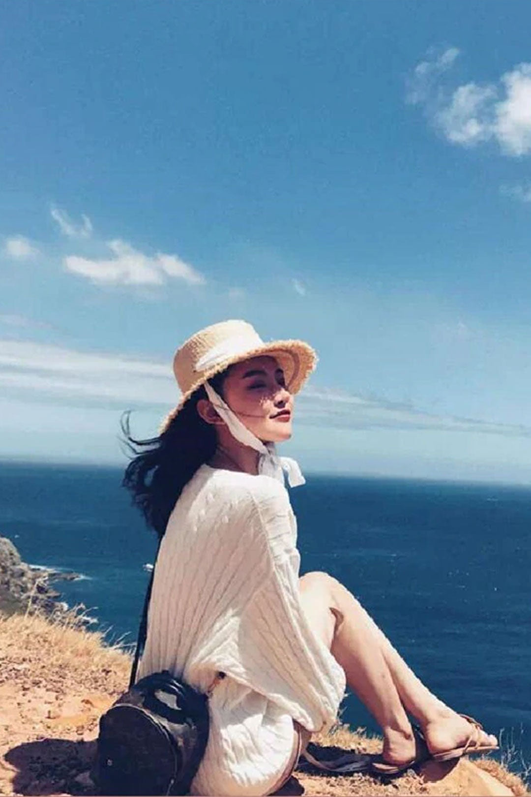 Boho Hat, Sun Hat, Beach Hat, Raffia Hat, Beige Holiday