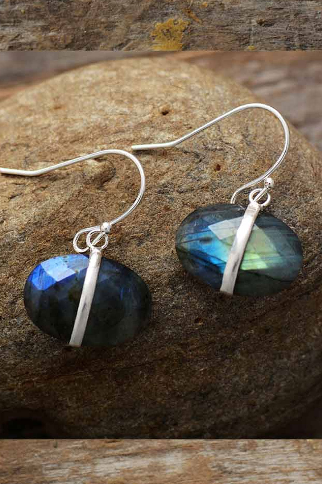 Boho Earrings, Dangle Earrings, Lapis