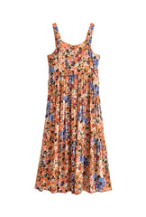 Maxi Dress - Boho Dress - Maxi Boho Sundress - Valentina Flower