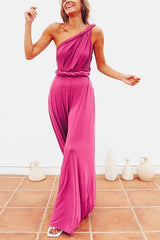 Cross Sleeveless Jumpsuit