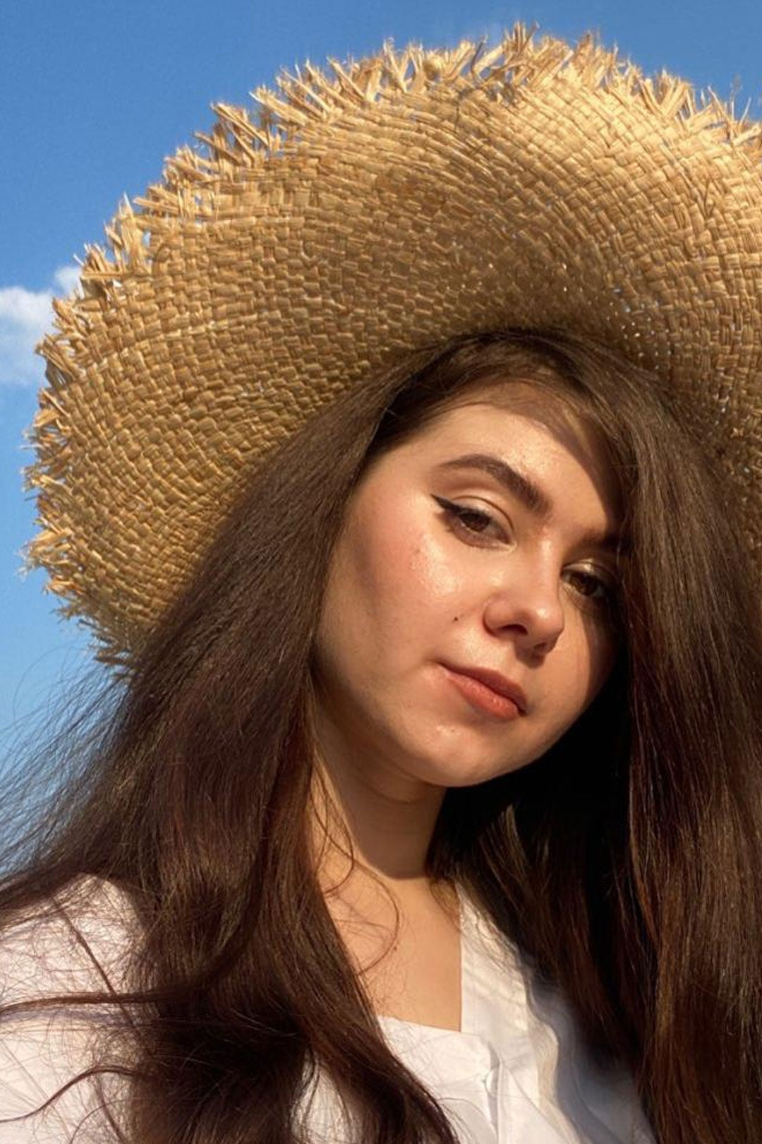 Boho Hat, Sun Hat, Beach Hat, Wide Brim Hat , Straw Hat, Black Bow