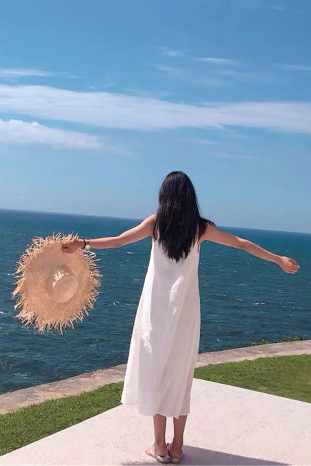 Boho Hat, Sun Hat, Beach Hat, Wide Brim Hat, Straw Hat, White Vanilla