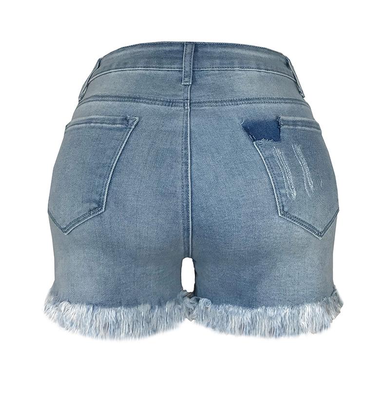 Mini Casual Cutt Off Ripped Denim Jean Shorts