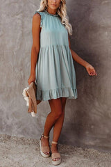 Ruffled Casual All-match Dress