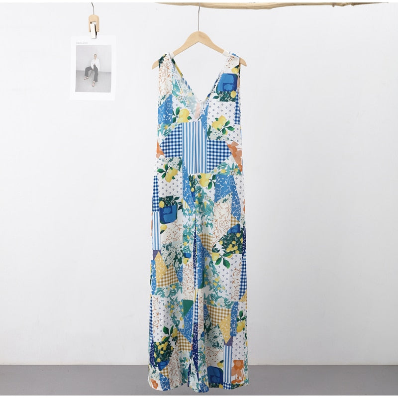 Boho Beach Dress - Printed Summer Dress for Your Holiday Getaway Hannah