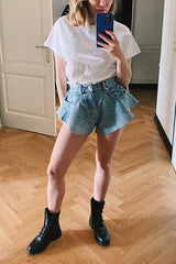 Pendulum Denim Shorts