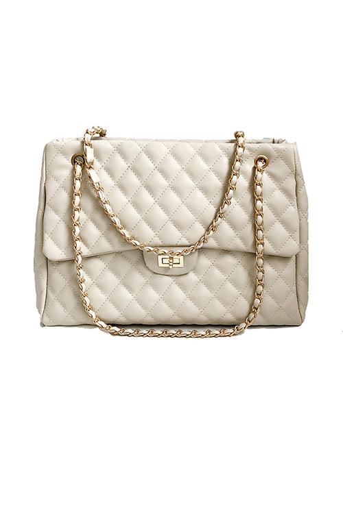 Paris Premier Quilted Tote Bag