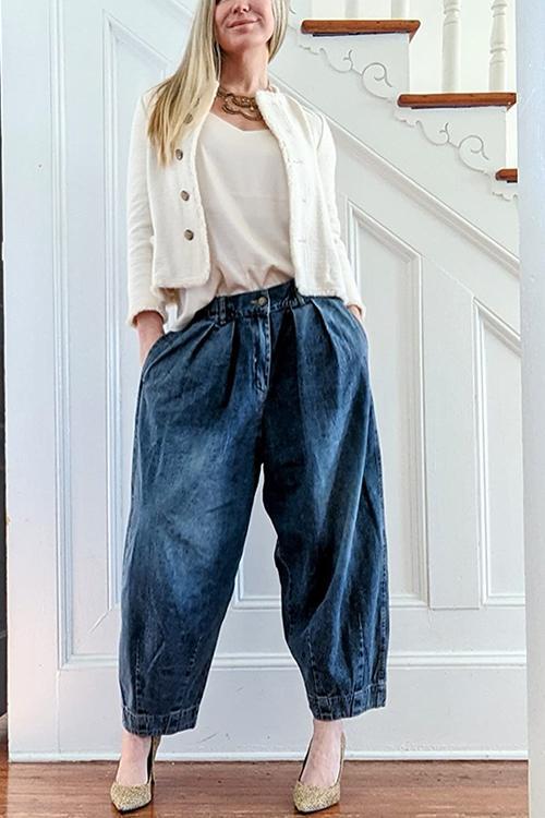 Vintage Denim Bloomers