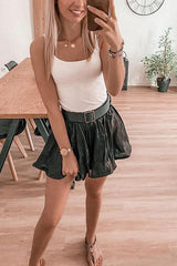 Elastic Waist Bud Shorts
