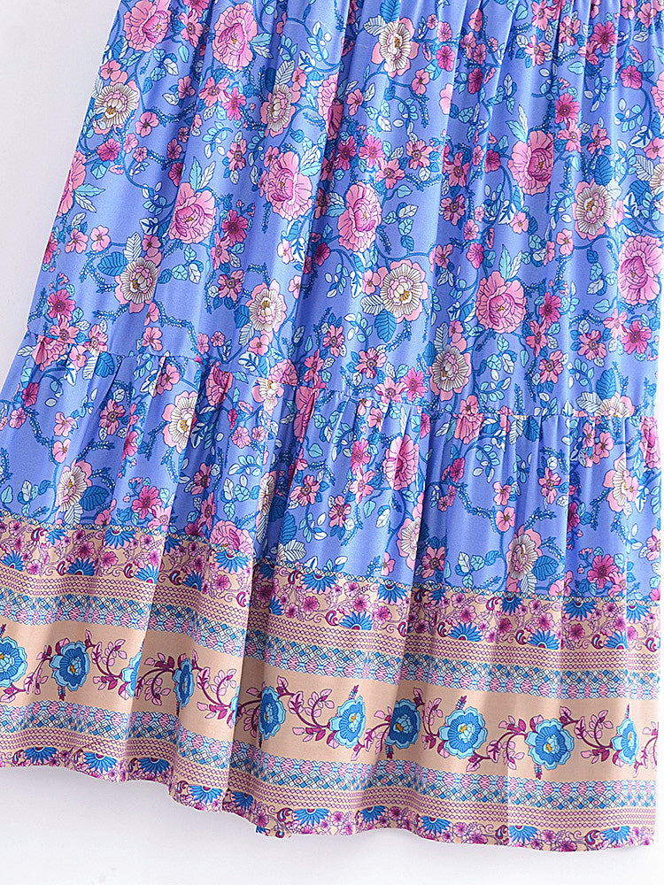 Boho Skirt, Hippie Skirts, Maxi Skirt, Elliana Green Kezia
