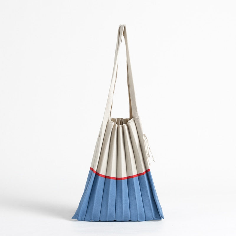Boho Bag, Tote Bags,  Folded Knit Pleated Bags in 28 colors