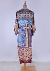 Boho Robe, Beach Cover up, Beach Robe, Maisie Flower