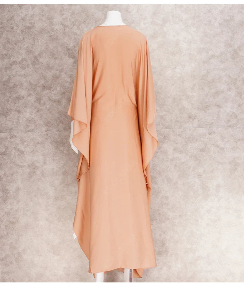 Boho Maxi Dress - Beach Dress, Kaftan Dress Blue Harmony in 15 colors