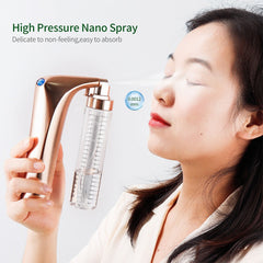 Water Skin Boost Portable Airbrush, Oxygen Spa Treatment Mist, Fine Spray for Deep Cleansing and, Boho Beauty Gadgets
