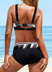 Gradient Printed Bikini Set