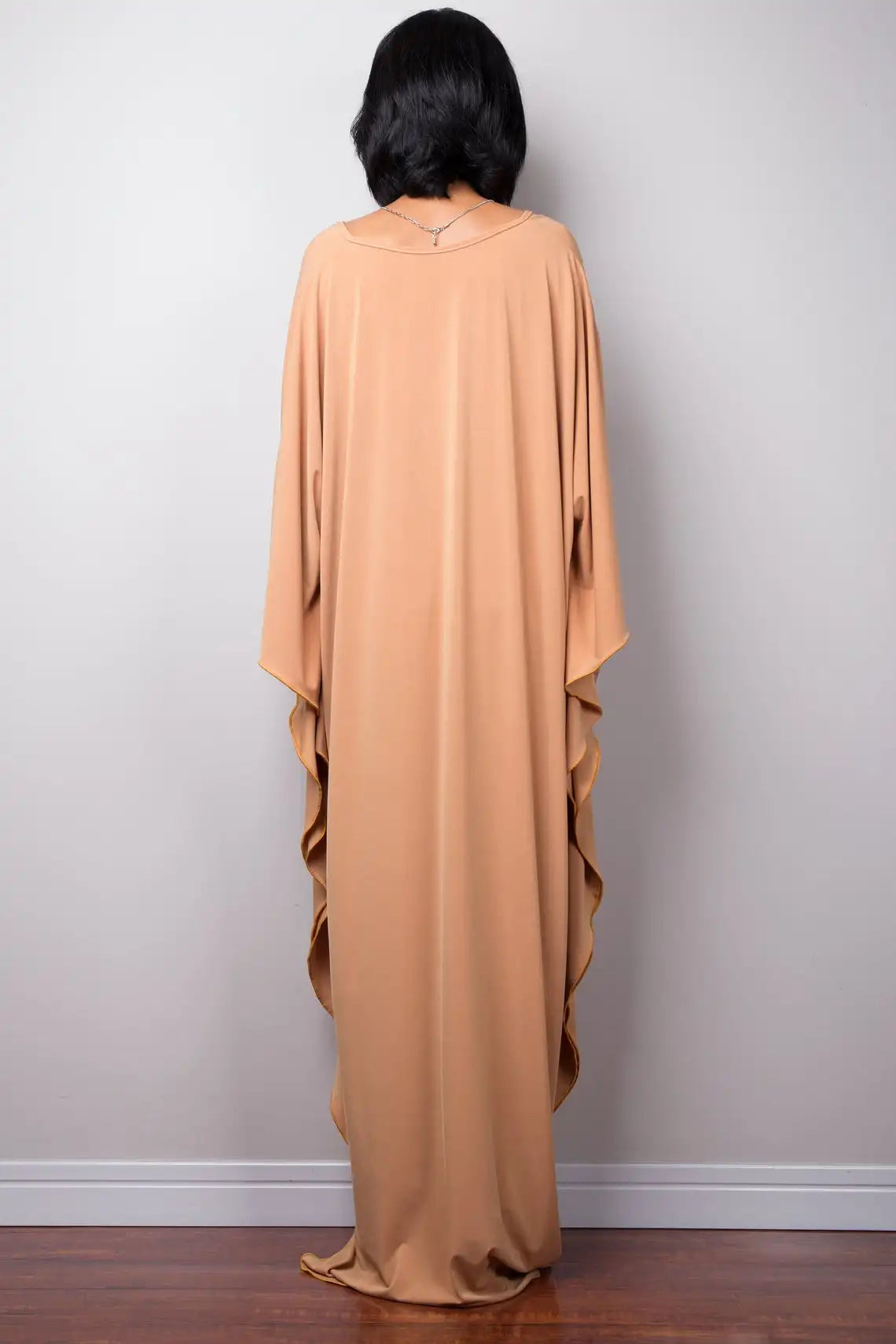 Boho Maxi Dress - Beach Dress, Kaftan Dress Blue Harmony in 15 colors
