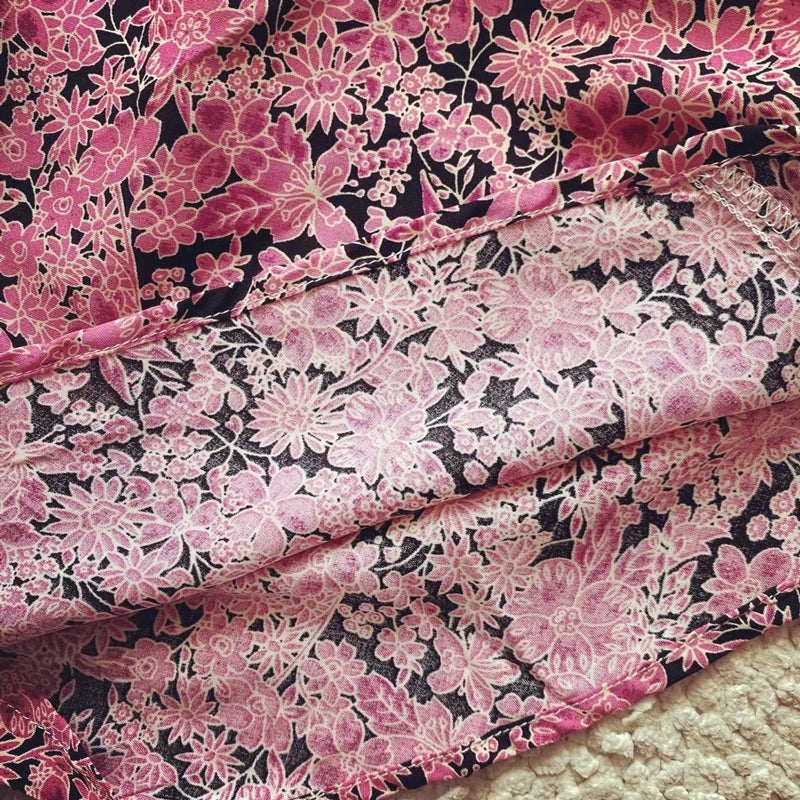 MaxiDress, Boho Dress, Strappy Sundress, Pink Vine