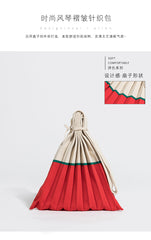 Boho Bag, Tote Bags,  Folded Knit Pleated Bags in 28 colors