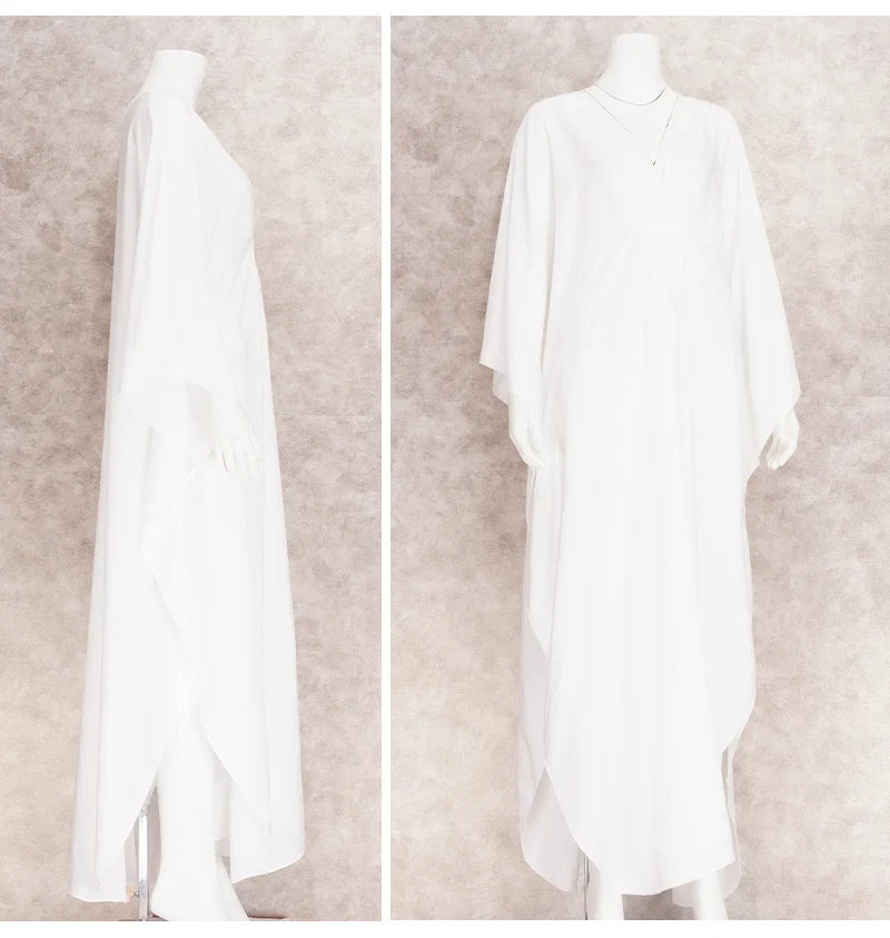 Boho Maxi Dress - Beach Dress, Kaftan Dress Orange Harmony in 15 colors