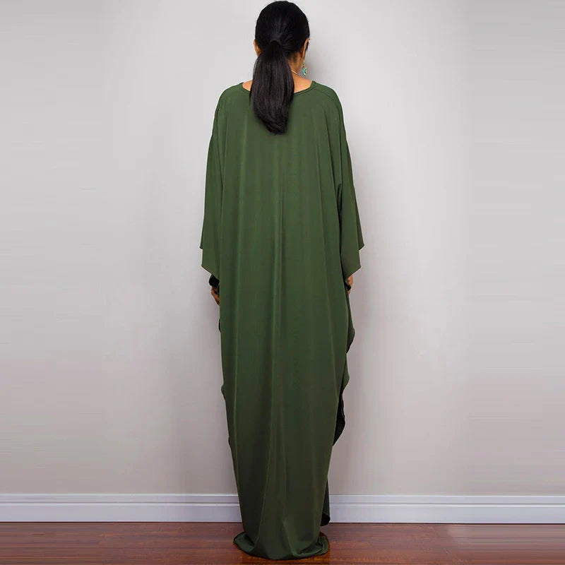Boho Maxi Dress - Beach Dress, Kaftan Dress Orange Harmony in 15 colors