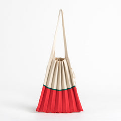 Boho Bag, Tote Bags,  Folded Knit Pleated Bags in 28 colors