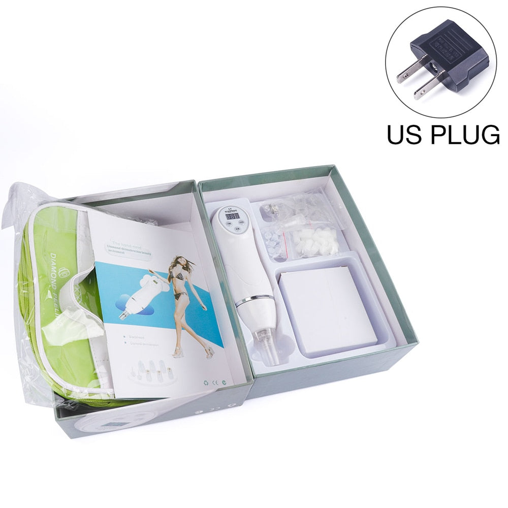 Microdermabrasion Machine for Facial, Diamond Microdermabrasion Device, Blackhead Removal, Pores Cleaner, Boho Beauty Gadgets