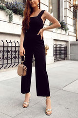 Sleeveless Flares Jumpsuit