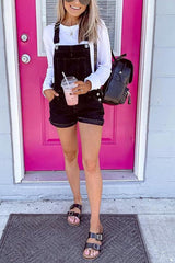 Simple Denim Romper