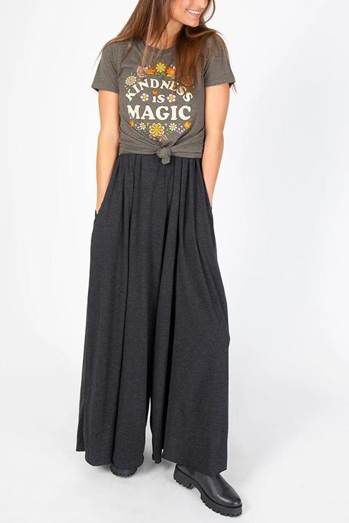 Loose V Neck Sleevelss Jumpsuits