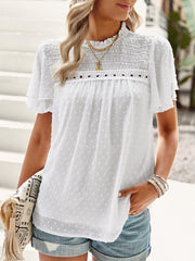 Women's T-Shirts Temperament Commuting Loose Short Sleeved T-Shirt