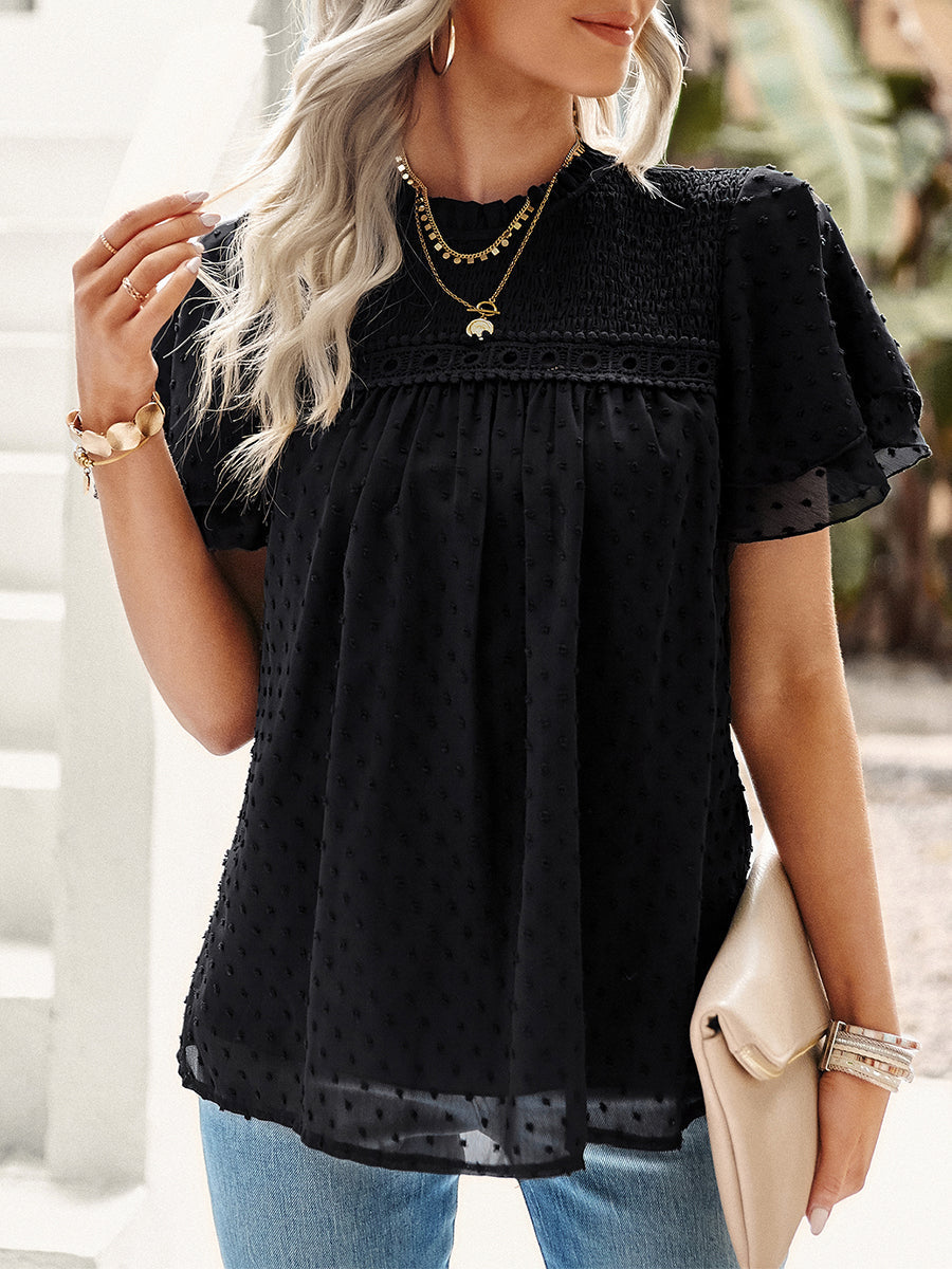 Women's T-Shirts Temperament Commuting Loose Short Sleeved T-Shirt