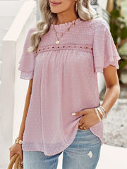 Women's T-Shirts Temperament Commuting Loose Short Sleeved T-Shirt